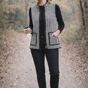 Merokeety Women's Quilted Herringbone Puffer Vest